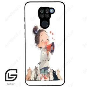 قاب گوشی شیائومی ردمی نوت 9 (Redmi Note 9 ) طرح دخترانه کد 2027