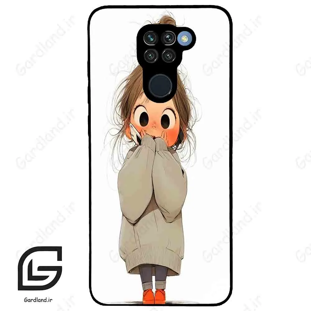 قاب گوشی شیائومی ردمی نوت 9 (Redmi Note 9 ) طرح دخترانه کد 2054