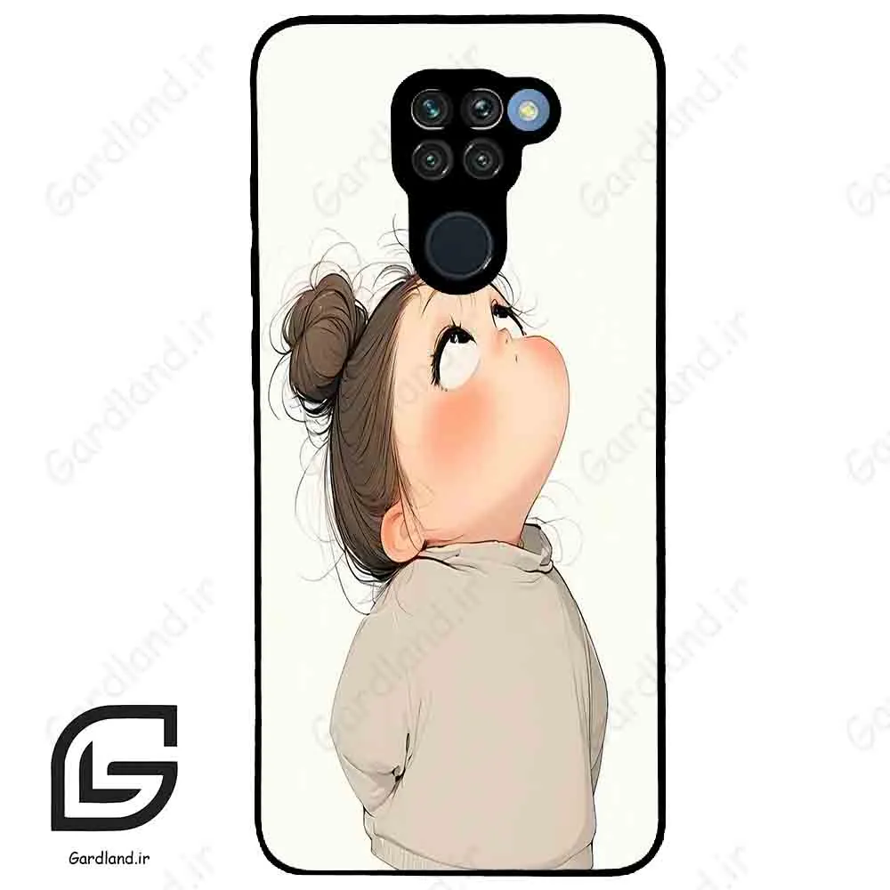 قاب گوشی شیائومی ردمی نوت 9 (Redmi Note 9 ) طرح دختر کد 2057
