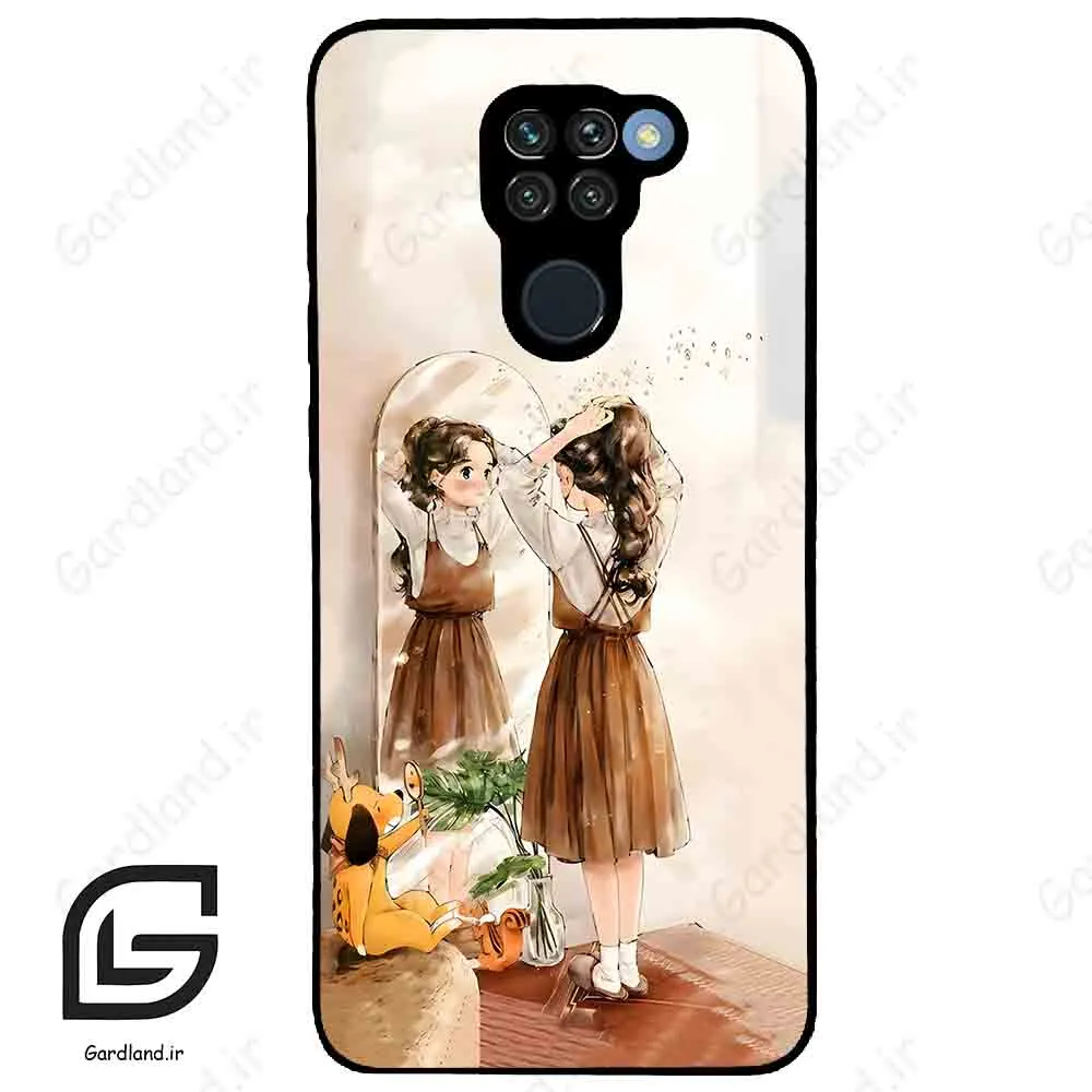 قاب گوشی شیائومی ردمی نوت 9 (Redmi Note 9 ) طرح دخترانه کد 2078