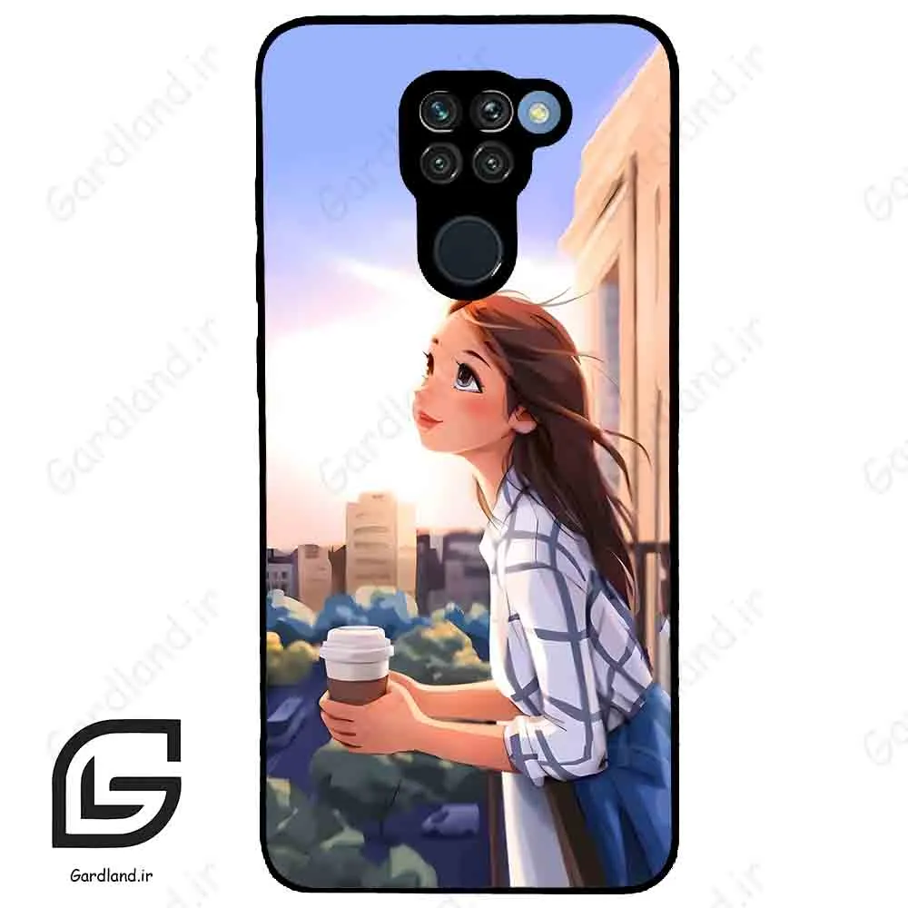 قاب گوشی شیائومی ردمی نوت 9 (Redmi Note 9 ) طرح دخترانه کد 2086