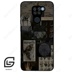 قاب گوشی شیائومی ردمی نوت 9 (Redmi Note 9 ) طرح پروانه کد 2096
