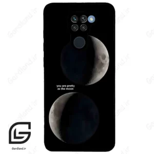 قاب گوشی شیائومی ردمی نوت 9 (Redmi Note 9 ) طرح ماه کد 2099
