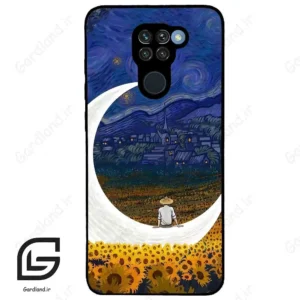 قاب گوشی شیائومی ردمی نوت 9 (Redmi Note 9 ) طرح ماه کد 2125