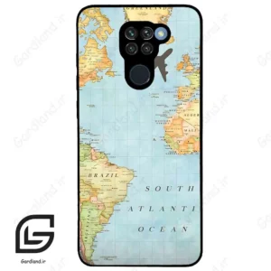 قاب گوشی شیائومی ردمی نوت 9 (Redmi Note 9 ) طرح نقشه کد 2243