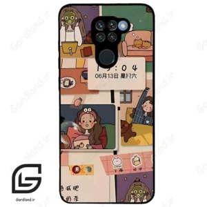قاب گوشی شیائومی ردمی نوت 9 (Redmi Note 9 ) طرح دخترانه کد 2254