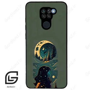 قاب گوشی شیائومی ردمی نوت 9 (Redmi Note 9 ) طرح ماه کد 2267