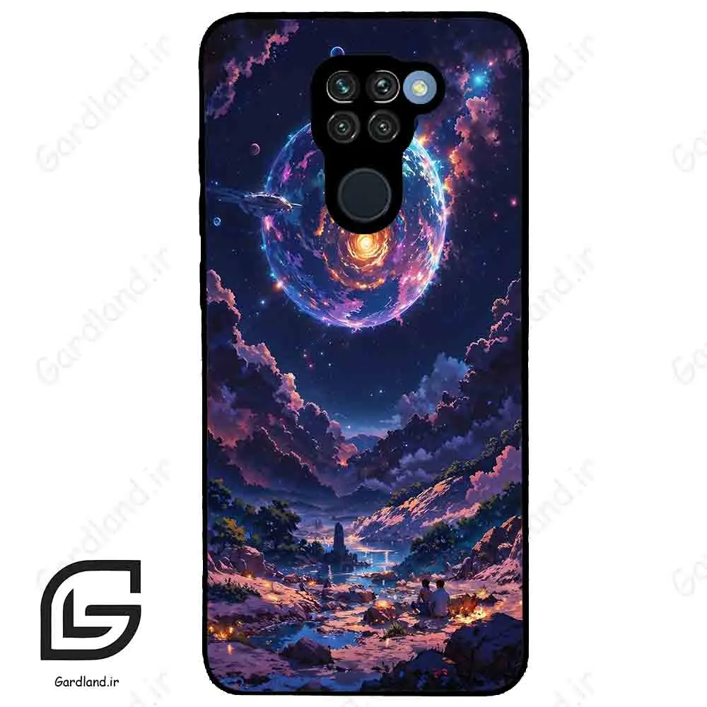 قاب گوشی شیائومی ردمی نوت 9 (Redmi Note 9 ) طرح ماه کد 2344