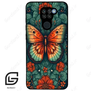 قاب گوشی شیائومی ردمی نوت 9 (Redmi Note 9 ) طرح پروانه کد 2421