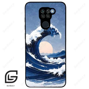 قاب گوشی شیائومی ردمی نوت 9 (Redmi Note 9 ) طرح موج کد 2443