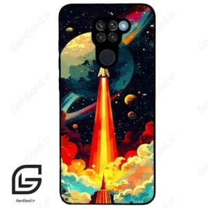 قاب گوشی شیائومی ردمی نوت 9 (Redmi Note 9 ) طرح موشک کد 2463
