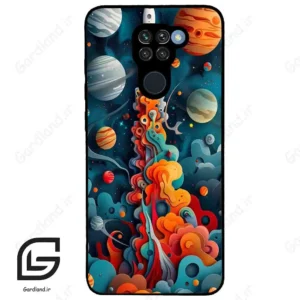قاب گوشی شیائومی ردمی نوت 9 (Redmi Note 9 ) طرح موشک کد 2470