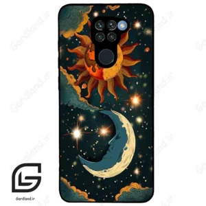 قاب گوشی شیائومی ردمی نوت 9 (Redmi Note 9 ) طرح ماه کد 2474