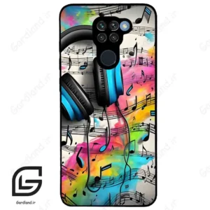 قاب گوشی شیائومی ردمی نوت 9 (Redmi Note 9 ) طرح موسیقی کد 2482