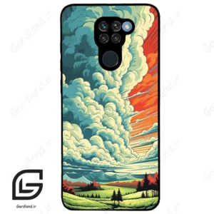 قاب گوشی شیائومی ردمی نوت 9 (Redmi Note 9 ) طرح ابرنگی کد 2491
