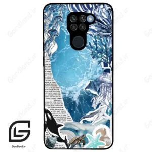 قاب گوشی شیائومی ردمی نوت 9 (Redmi Note 9 ) طرح دریا کد 2516