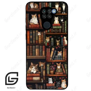 قاب گوشی شیائومی ردمی نوت 9 (Redmi Note 9 ) طرح کتابخانه کد 2532