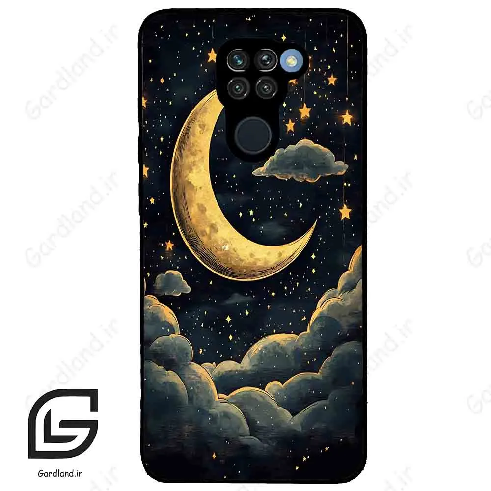 قاب گوشی شیائومی ردمی نوت 9 (Redmi Note 9 ) طرح ماه کد 2547