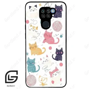 قاب گوشی شیائومی ردمی نوت 9 (Redmi Note 9 ) طرح گربه کد 2620
