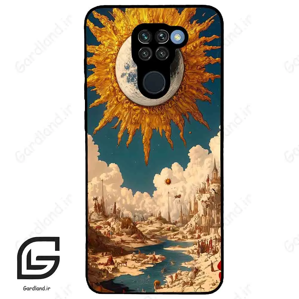 قاب گوشی شیائومی ردمی نوت 9 (Redmi Note 9 ) طرح خورشید کد 2694