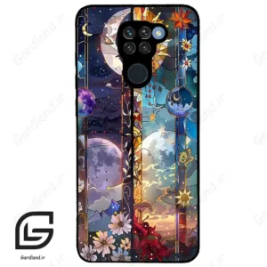 قاب گوشی شیائومی ردمی نوت 9 (Redmi Note 9 ) طرح ماه کد 2695
