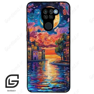 قاب گوشی شیائومی ردمی نوت 9 (Redmi Note 9 ) طرح ماه کد 2699