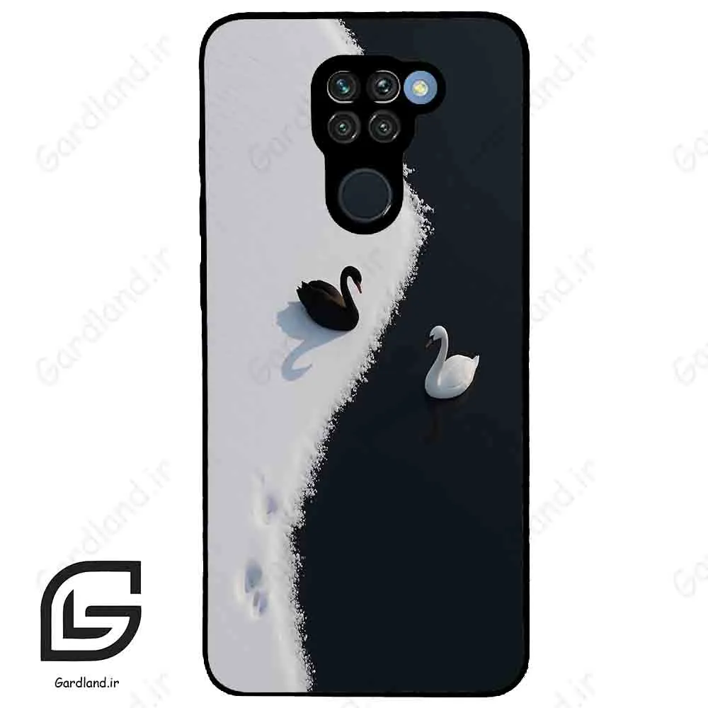 قاب گوشی شیائومی ردمی نوت 9 (Redmi Note 9 ) طرح قو کد 2804