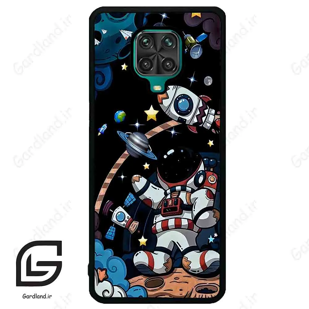 قاب گوشی شیائومی ردمی نوت 9S / 9 Pro (Redmi Note 9S / 9 Pro ) طرح فضانورد کد 2007
