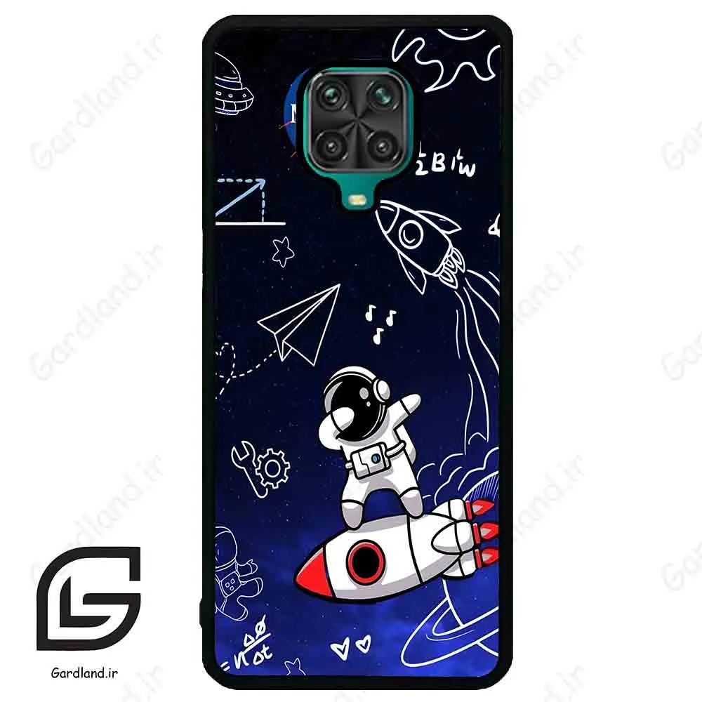 قاب گوشی شیائومی ردمی نوت 9S / 9 Pro (Redmi Note 9S / 9 Pro ) طرح فضانورد کد 2012