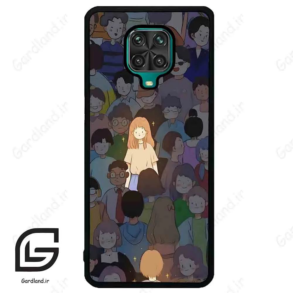 قاب گوشی شیائومی ردمی نوت 9S / 9 Pro (Redmi Note 9S / 9 Pro ) طرح فانتزی کد 2043