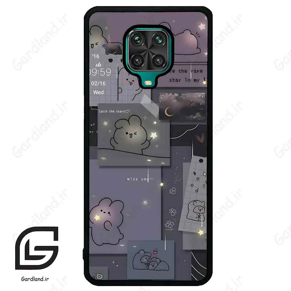 قاب گوشی شیائومی ردمی نوت 9S / 9 Pro (Redmi Note 9S / 9 Pro ) طرح فانتزی کد 2154