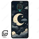 قاب گوشی شیائومی ردمی نوت 9S / 9 Pro (Redmi Note 9S / 9 Pro ) طرح ماه کد 2173