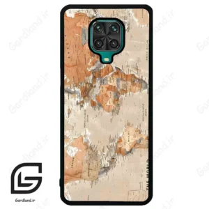 قاب گوشی شیائومی ردمی نوت 9S / 9 Pro (Redmi Note 9S / 9 Pro ) طرح نقشه کد 2187