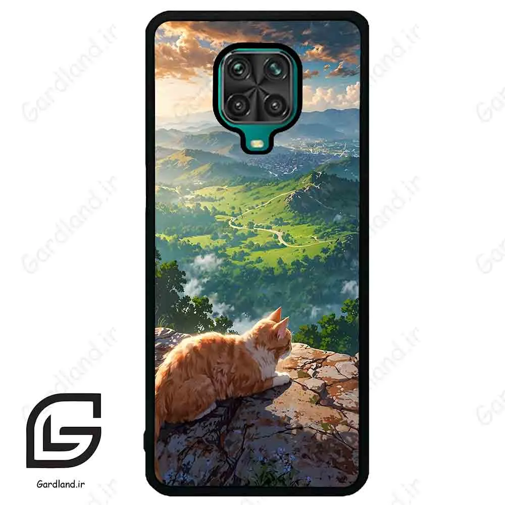 قاب گوشی شیائومی ردمی نوت 9S / 9 Pro (Redmi Note 9S / 9 Pro ) طرح گربه کد 2203