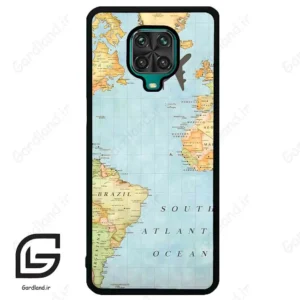 قاب گوشی شیائومی ردمی نوت 9S / 9 Pro (Redmi Note 9S / 9 Pro ) طرح نقشه کد 2243