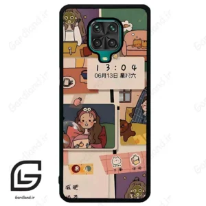 قاب گوشی شیائومی ردمی نوت 9S / 9 Pro (Redmi Note 9S / 9 Pro ) طرح دخترانه کد 2254