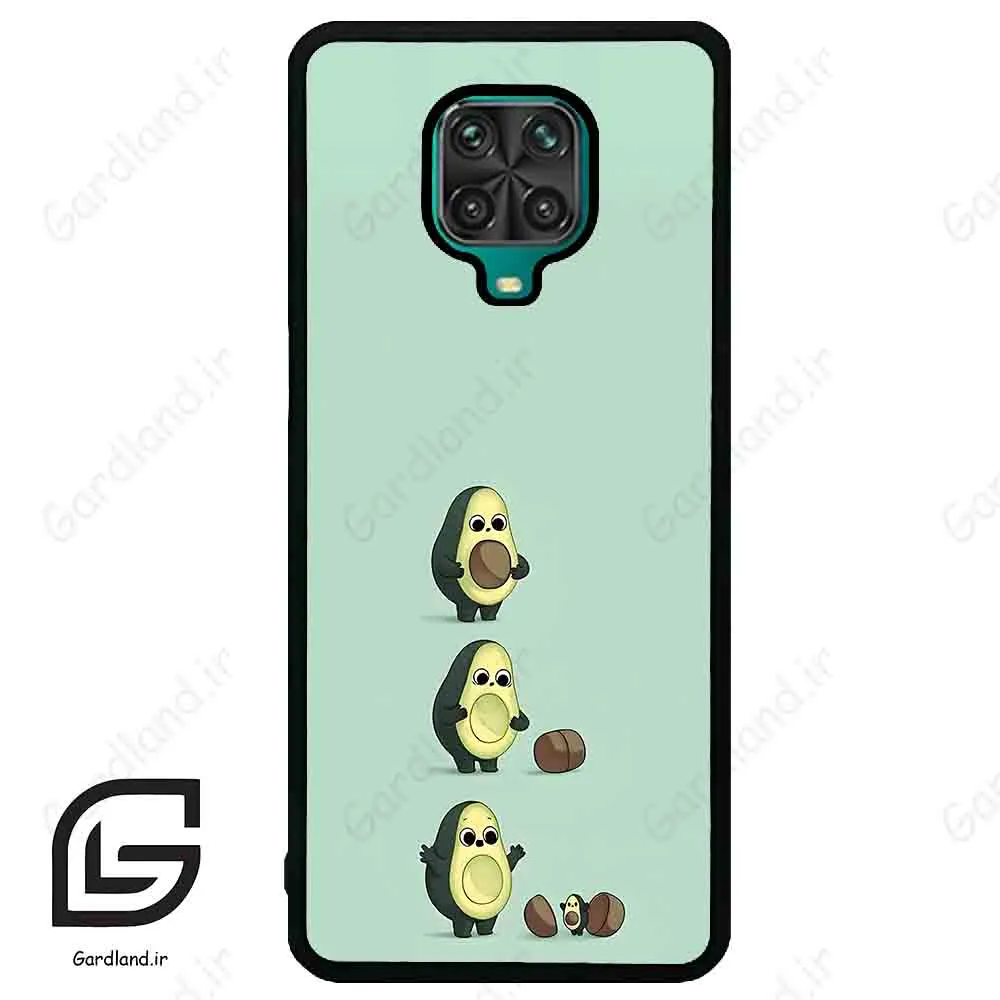قاب گوشی شیائومی ردمی نوت 9S / 9 Pro (Redmi Note 9S / 9 Pro ) طرح اووکادو کد 2258