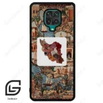 قاب گوشی شیائومی ردمی نوت 9S / 9 Pro (Redmi Note 9S / 9 Pro ) طرح نقشه ایران کد 2287