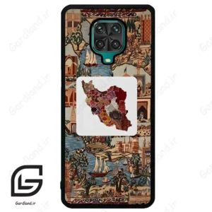قاب گوشی شیائومی ردمی نوت 9S / 9 Pro (Redmi Note 9S / 9 Pro ) طرح نقشه ایران کد 2287