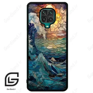 قاب گوشی شیائومی ردمی نوت 9S / 9 Pro (Redmi Note 9S / 9 Pro ) طرح موج کد 2413