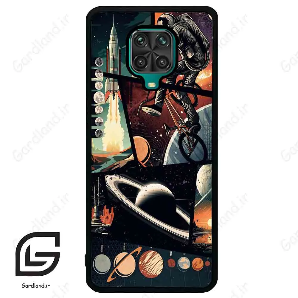 قاب گوشی شیائومی ردمی نوت 9S / 9 Pro (Redmi Note 9S / 9 Pro ) طرح فضانورد کد 2415