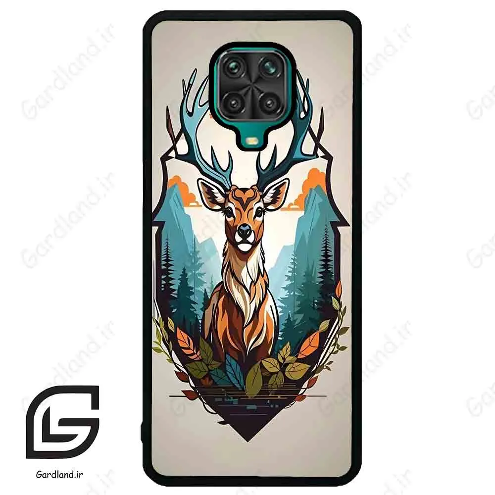 قاب گوشی شیائومی ردمی نوت 9S / 9 Pro (Redmi Note 9S / 9 Pro ) طرح گوزن کد 2429