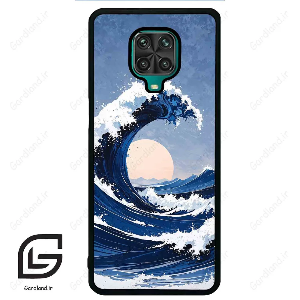 قاب گوشی شیائومی ردمی نوت 9S / 9 Pro (Redmi Note 9S / 9 Pro ) طرح موج کد 2443