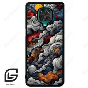 قاب گوشی شیائومی ردمی نوت 9S / 9 Pro (Redmi Note 9S / 9 Pro ) طرح ابرنگی کد 2448