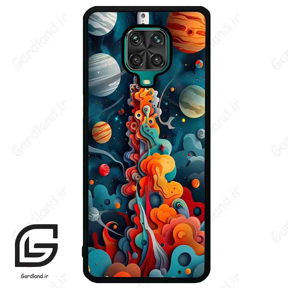 قاب گوشی شیائومی ردمی نوت 9S / 9 Pro (Redmi Note 9S / 9 Pro ) طرح موشک کد 2470
