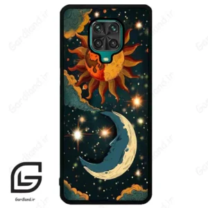 قاب گوشی شیائومی ردمی نوت 9S / 9 Pro (Redmi Note 9S / 9 Pro ) طرح ماه کد 2474