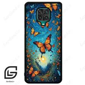 قاب گوشی شیائومی ردمی نوت 9S / 9 Pro (Redmi Note 9S / 9 Pro ) طرح پروانه کد 2479