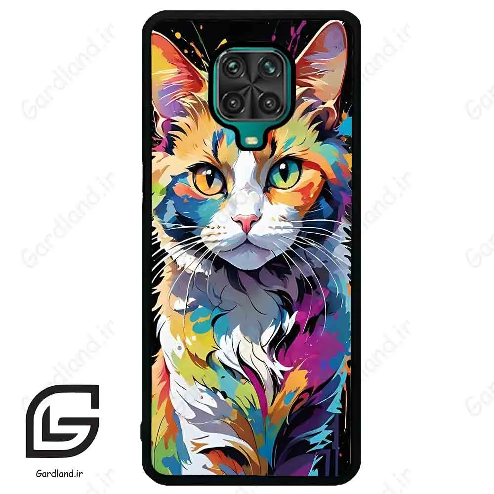 قاب گوشی شیائومی ردمی نوت 9S / 9 Pro (Redmi Note 9S / 9 Pro ) طرح گربه کد 2483
