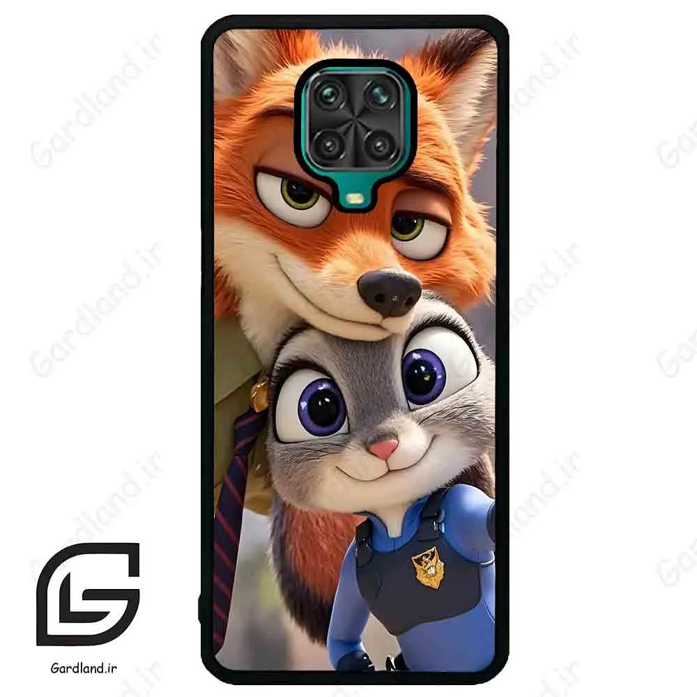 قاب گوشی شیائومی ردمی نوت 9S / 9 Pro (Redmi Note 9S / 9 Pro ) طرح زوتوپیا کد 2496