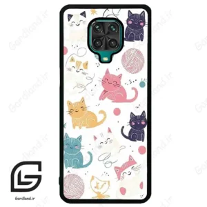 قاب گوشی شیائومی ردمی نوت 9S / 9 Pro (Redmi Note 9S / 9 Pro ) طرح گربه کد 2620
